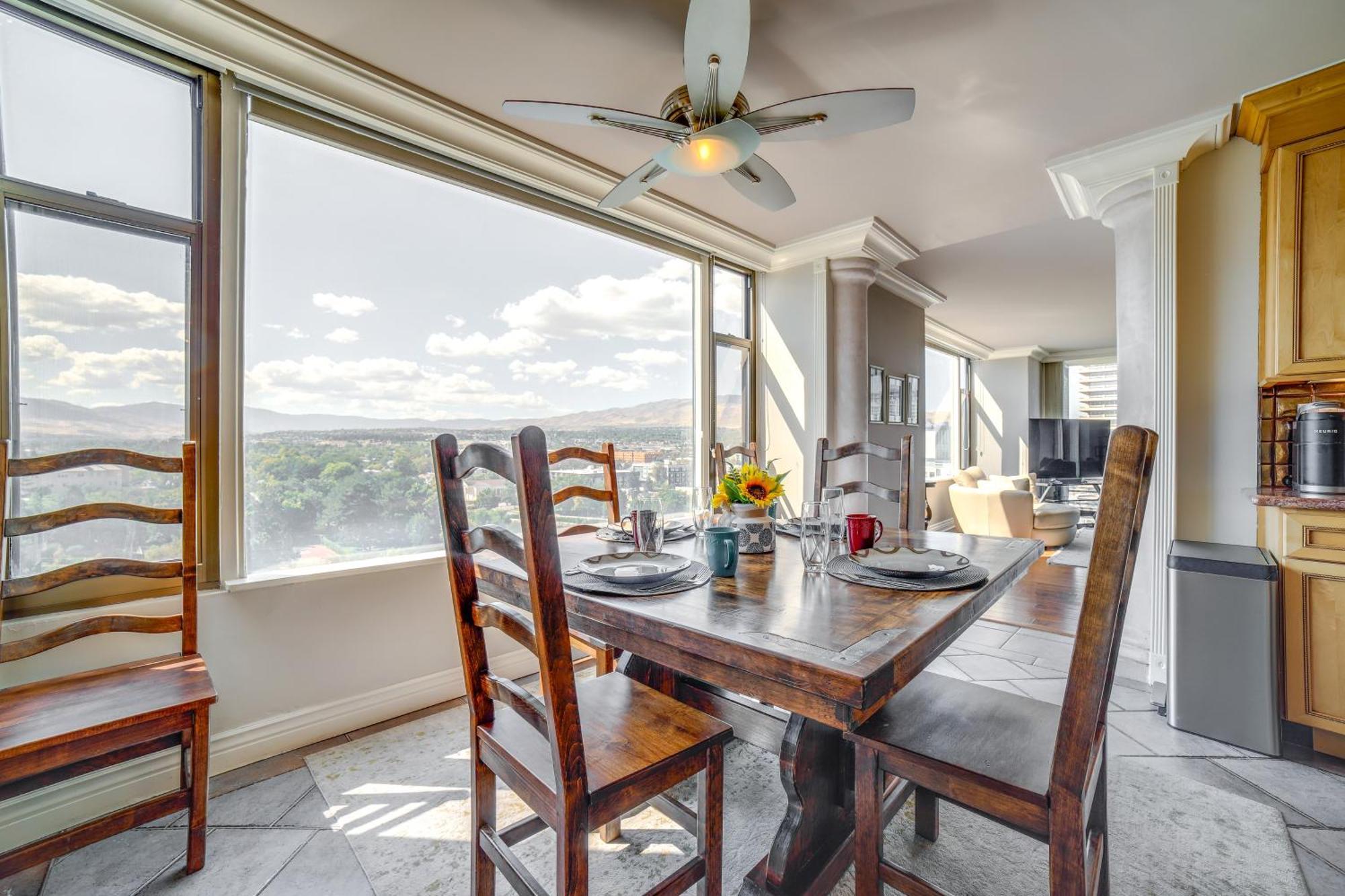 Downtown Penthouse With Panoramic Views * Reno