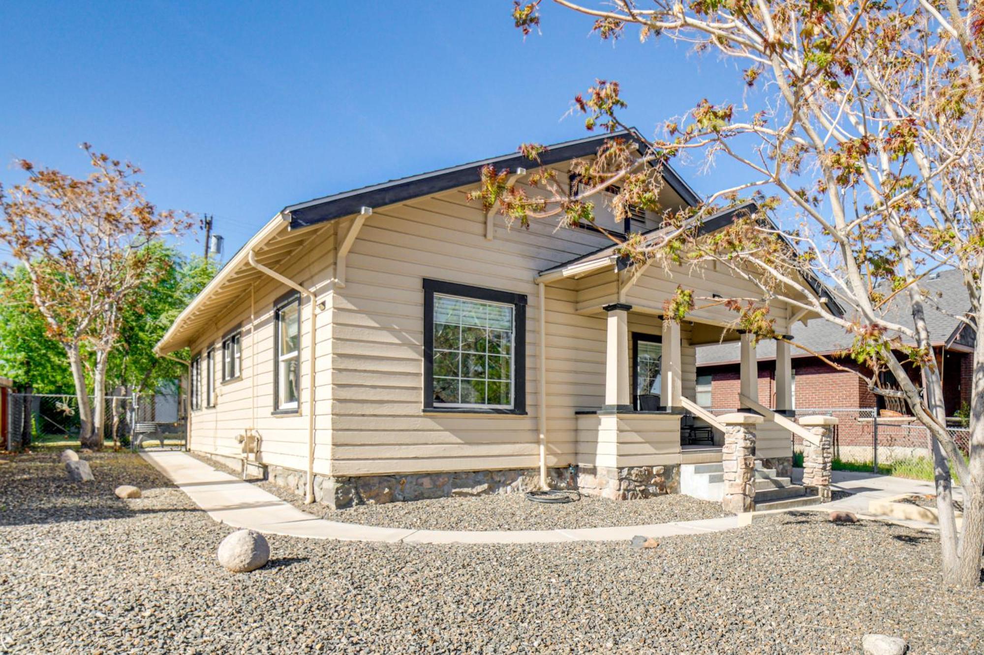 Charming Vacation - Walk To Midtown! Reno