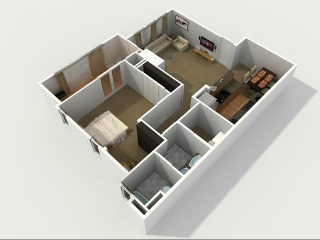 New Luxurious 1br Heated Pool & Sauna Apartment